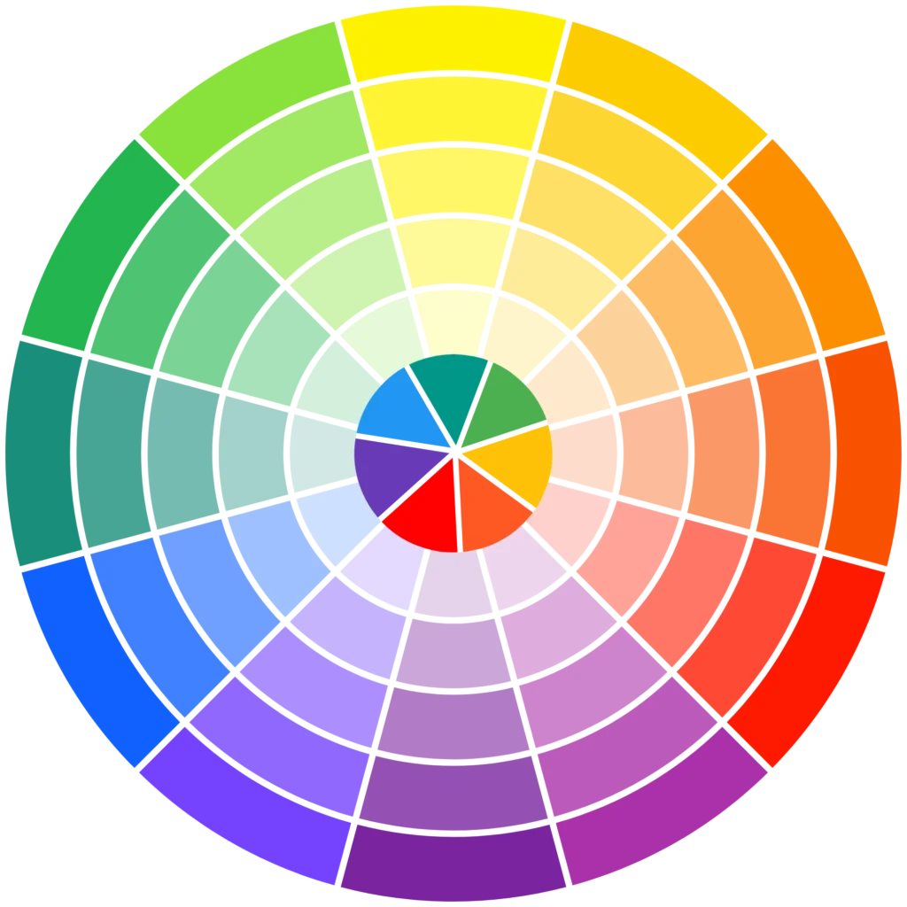 Web Safe Colors Chart